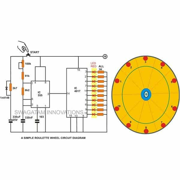 10ledelectronicroulettewheelschematics252Cimage