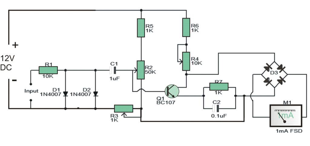 Simple Tachometer circuit