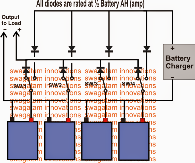 battery changeover spdt