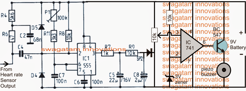 Heart rate monitor online with alarm