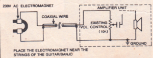 simple electric guitar circuit