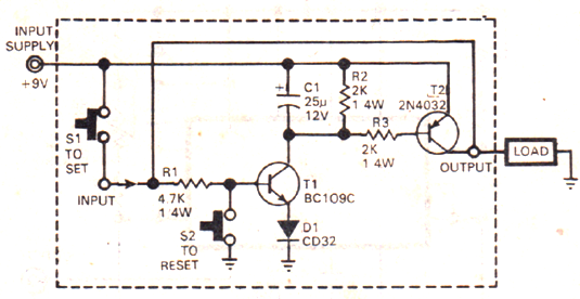 simple transformerless power supply circuit