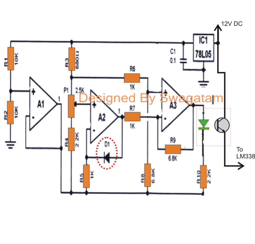 li ion cell temperature controller circuit