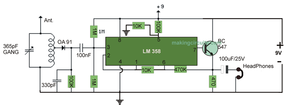 Simple Radio Circuit