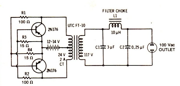 simple inverter circuit for newcomers