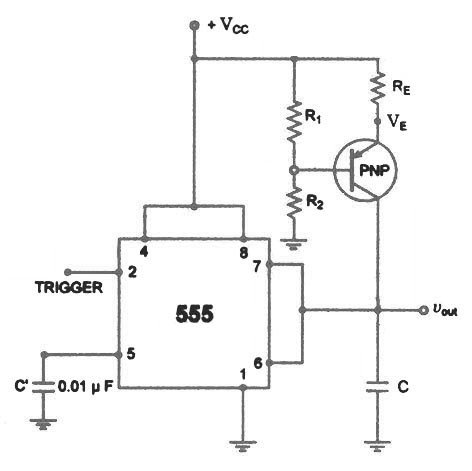 555 ramp generator circuit