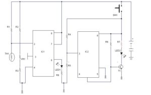 Fridge Alarm Circuit