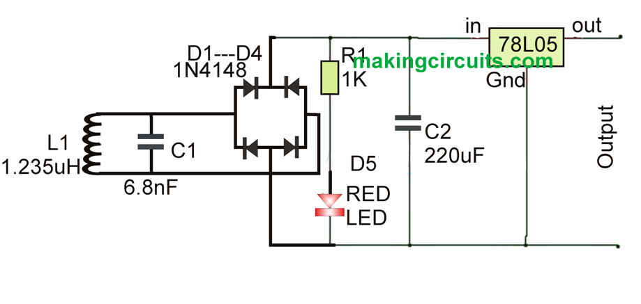 wireless charger receiver circuit