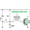 simple 40 watt fluorescent tube emergency lamp circuit