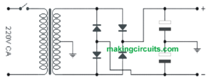 Simple 300 Watt Power Amplifier Circuit Using Transistors