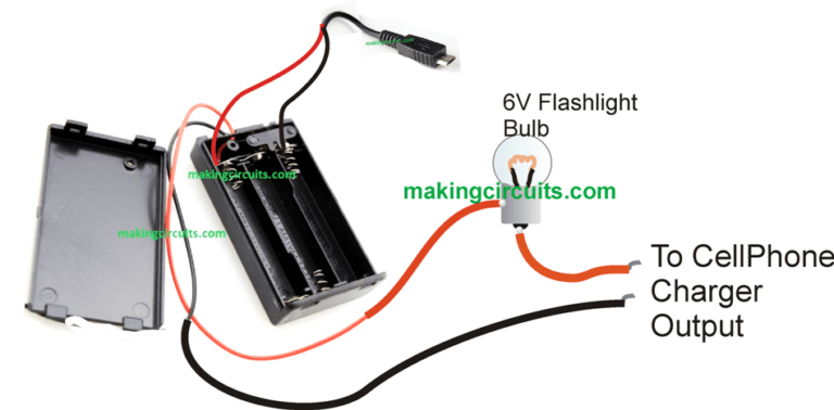 Cellphone Power Bank Circuit you can Make at Home