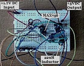 smartphone charger circuit prototype