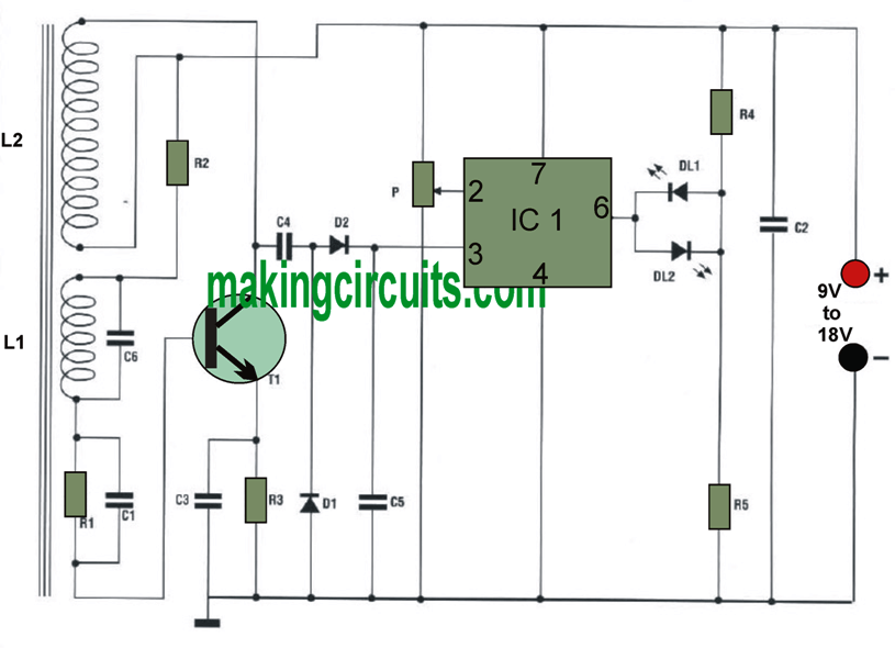 Find Concealed Metal Pipes Nails Studs Using This Circuit