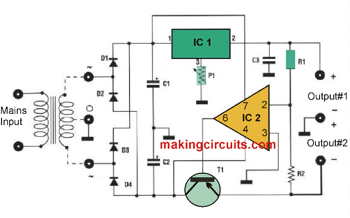 power supply circuit 5v