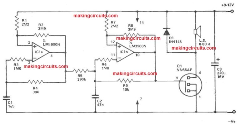 Two Tone Alarm Circuit