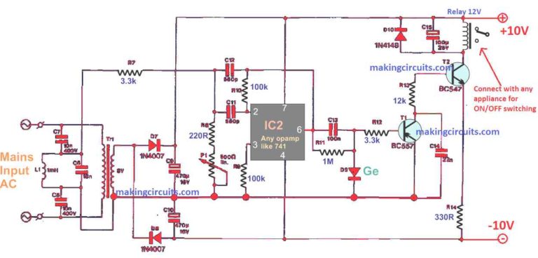 Switch ON/OFF any Appliance Remotely using Mains Wiring – Making Easy ...