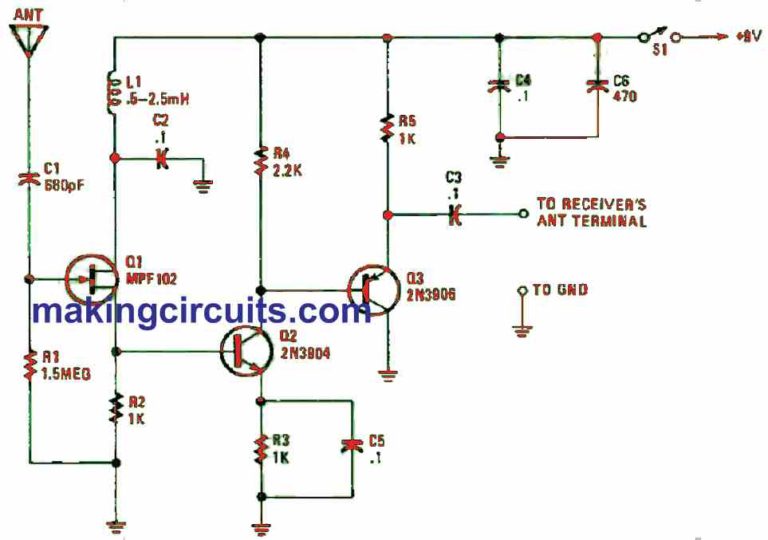 Signal Booster Circuit Diagram Pdf