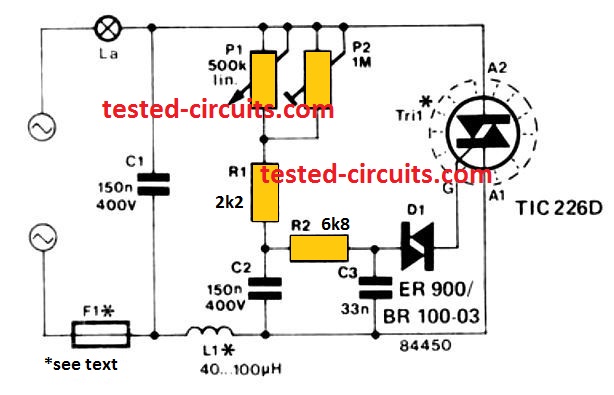 High wattage deals dimmer