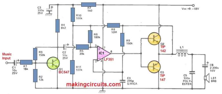 PWM Amplifier Circuit