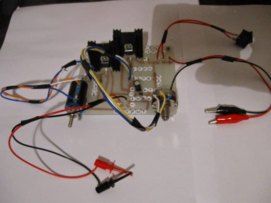 constant voltage and constant current regulator prototype image