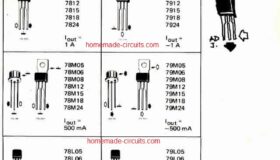 78XX voltage regulator range of ICs 1