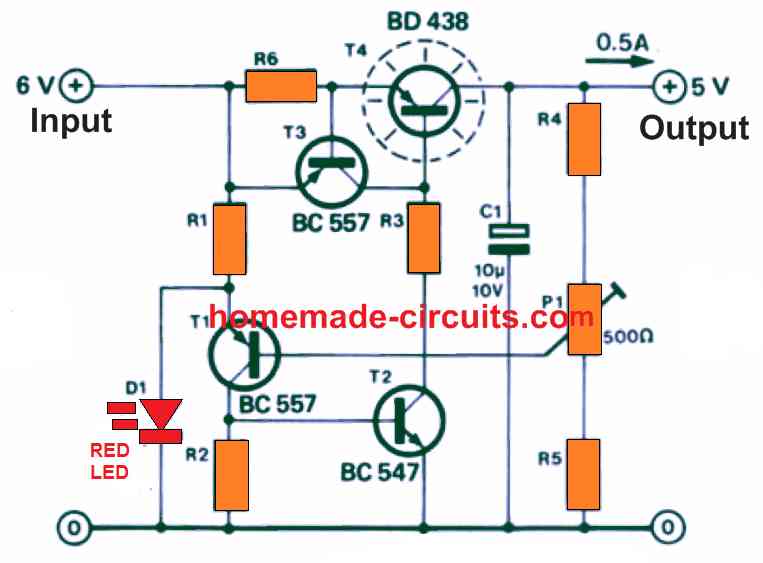 Modifiable LDO Circuit