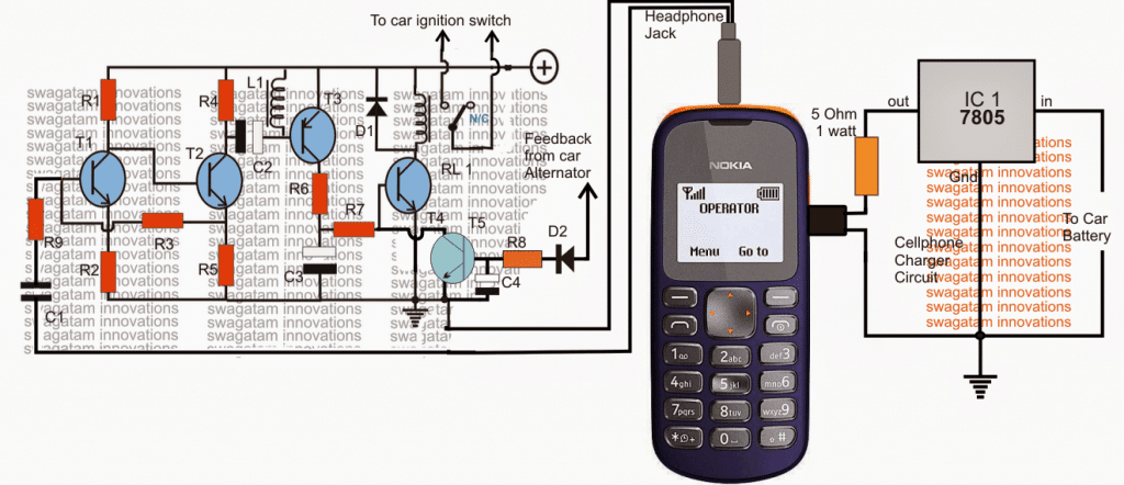 cellphonecontrolledcarstartercircuit 1024x442 1