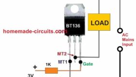 how to connect triac terminals