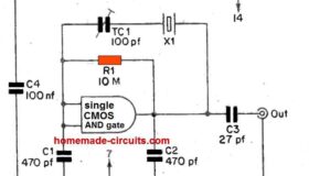 pierce oscillator compressed